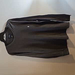 Polo Ralph Lauren logo sz 2XL gray thermal shirt long sleeve new MT15